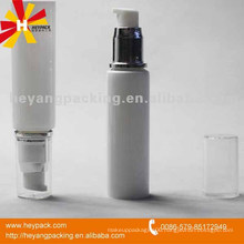 PE cosmetic packing tube with pump for cream